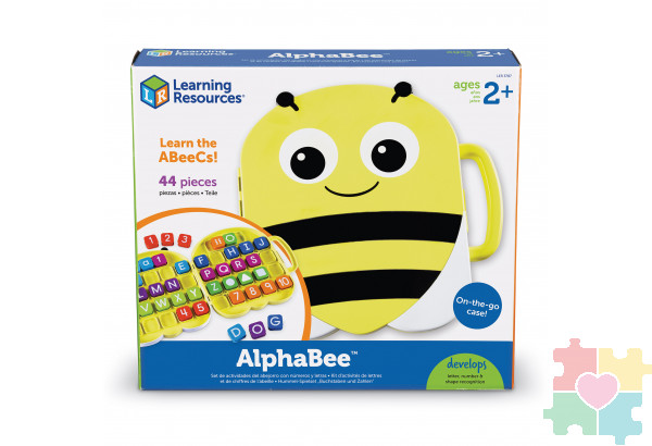 Развивающая игрушка "Пчелиная азбука" (44 элемента, англ.яз.)