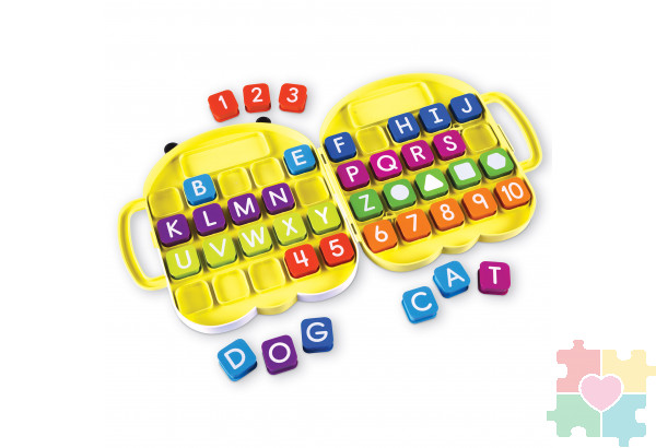 Развивающая игрушка "Пчелиная азбука" (44 элемента, англ.яз.)