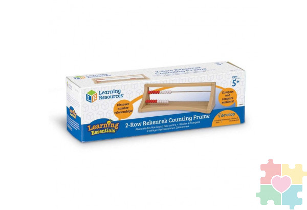 Игрушечные счёты (2 ряда, 1 элемент)