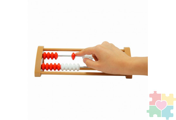 Игрушечные счёты (2 ряда, 1 элемент)