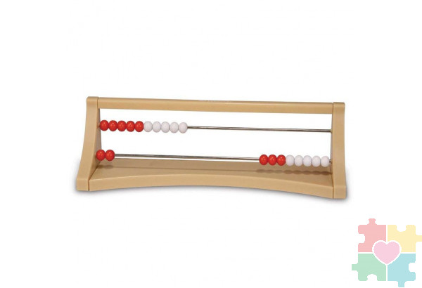 Игрушечные счёты (2 ряда, 1 элемент)