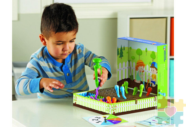 Развивающая игрушка "Непослушные червячки" (5-в-1, 47 элементов)