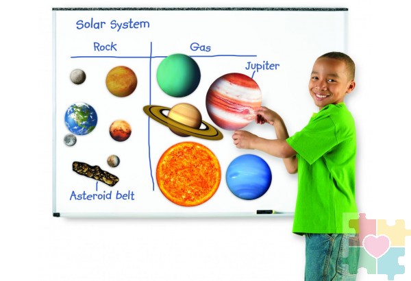 "Магнитный набор Солнечная система" (12 элементов)