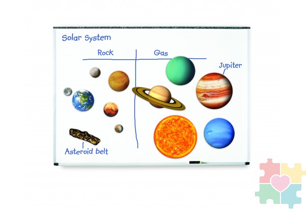 "Магнитный набор Солнечная система" (12 элементов)