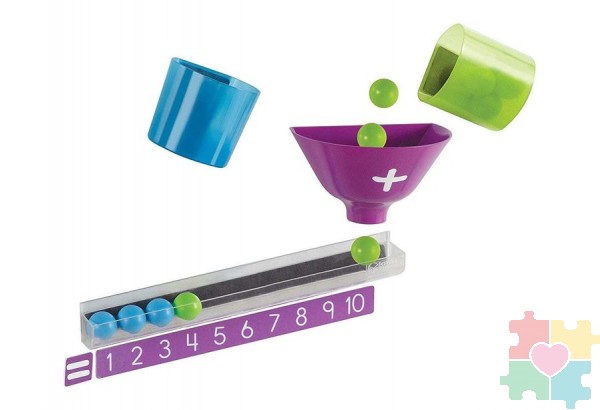 "Развивающая игрушка "Наглядное сложение" для магнитной доски (демонстрационный материал, 26 элементов)