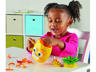 Развивающая игрушка "Мистер Ананас" (для изучения эмоций, 30 элементов)