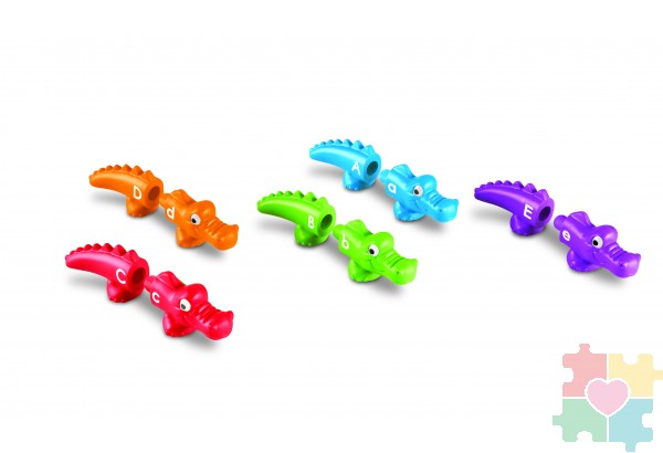 Развивающая игрушка "Кроко-Азбука" (серия Snap-N-Learn, 26 элементов)