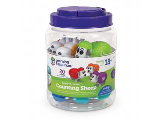 Развивающая игрушка "Разноцветные овечки" (серия Snap-N-Learn, 20 элементов)