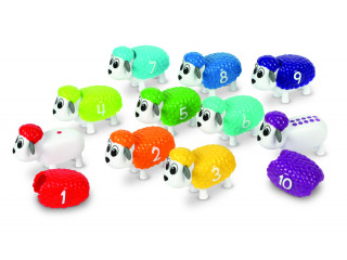 Развивающая игрушка "Разноцветные овечки" (серия Snap-N-Learn, 20 элементов)