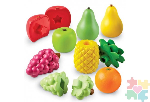 Развивающая игрушка "Собери фрукты" (серия Snap-N-Learn, 16 элементов)