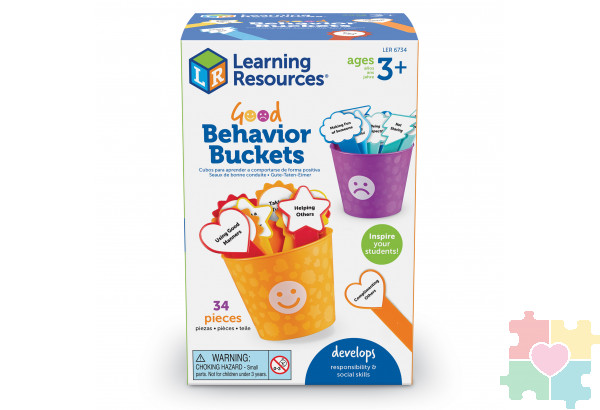 Развивающая игрушка "Такие разные эмоции" (комплект для группы до 24 человек, 34 элемента)