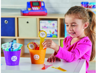 Развивающая игрушка "Такие разные эмоции" (комплект для группы до 24 человек, 34 элемента)