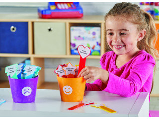 Развивающая игрушка "Такие разные эмоции" (комплект для группы до 24 человек, 34 элемента)