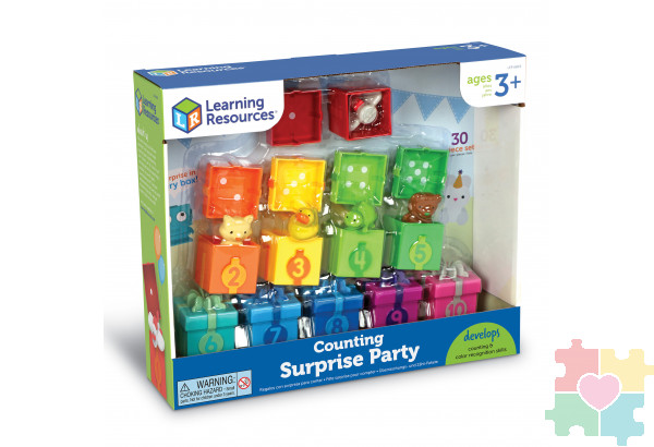 Развивающая игрушка "Подарочки с сюрпризом" (30 элементов)