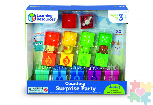 Развивающая игрушка "Подарочки с сюрпризом" (30 элементов)