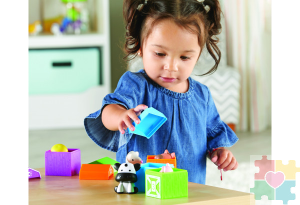 Развивающая игрушка "Кто спрятался на ферме" (15 элементов)