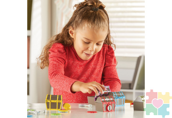 "Замки и ключи. Пиратское сокровище" (30 элементов)