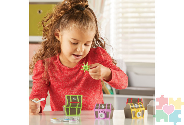 "Замки и ключи. Пиратское сокровище" (30 элементов)