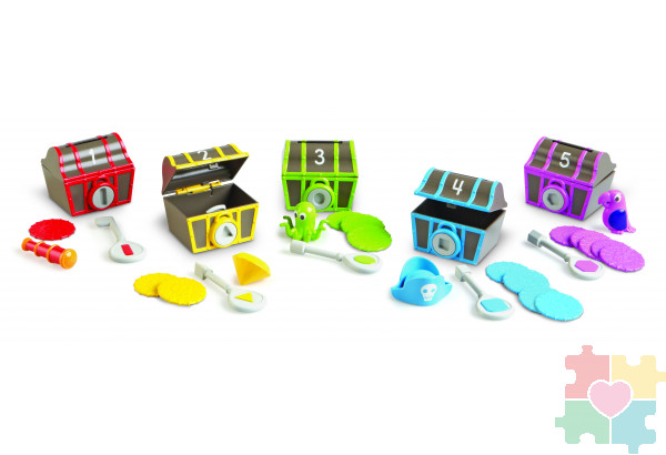 "Замки и ключи. Пиратское сокровище" (30 элементов)