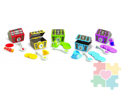 "Замки и ключи. Пиратское сокровище" (30 элементов)