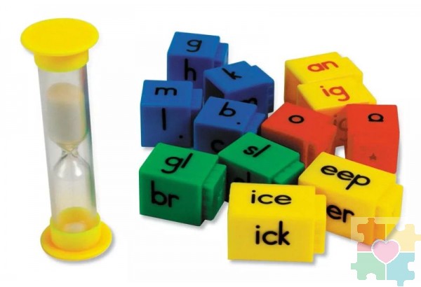 Игрушечные кубики "Расскажи историю", английский язык (118 элементов)