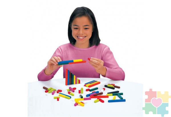 "Палочки Кюизенера" (соединяющиеся с засечками, комплект для группы до 3 человек, 74 элемента) "Палочки Кюизенера" (соединяющиеся с засечками, комплект для группы до 3 человек, 74 элемента)