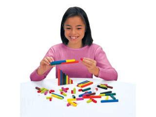 "Палочки Кюизенера" (соединяющиеся с засечками, комплект для группы до 3 человек, 74 элемента)