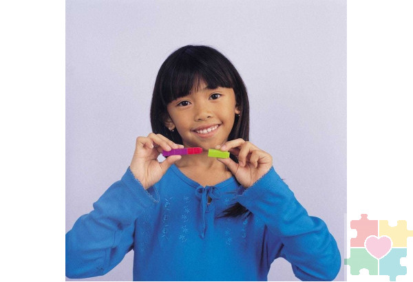 "Палочки Кюизенера" (соединяющиеся с засечками, комплект для группы до 3 человек, 74 элемента)