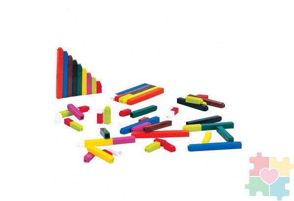 "Палочки Кюизенера" (соединяющиеся с засечками, комплект для группы до 3 человек, 74 элемента) "Палочки Кюизенера" (соединяющиеся с засечками, комплект для группы до 3 человек, 74 элемента)