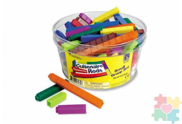 "Палочки Кюизенера" (соединяющиеся с засечками, комплект для группы до 6 человек, 155 элементов) "Палочки Кюизенера" (соединяющиеся с засечками, комплект для группы до 6 человек, 155 элементов)