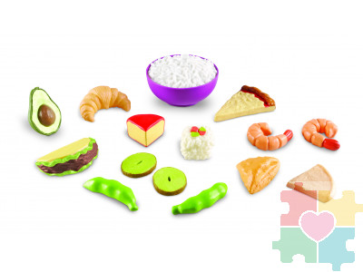 Развивающая игрушка Мы растем "Еда народов мира" (серия New Sprouts, 15 элементов)