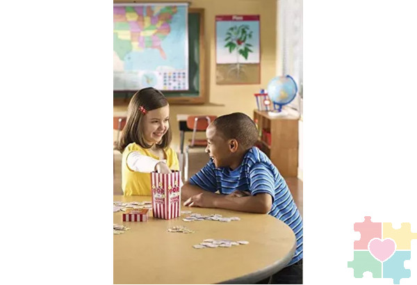 Развивающая игрушка "Весёлый попкорн. Слова" (100 элементов, англ.яз.)