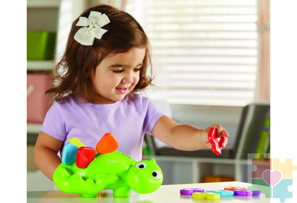 Развивающая игрушка "Стегозаврик" (11 элементов)