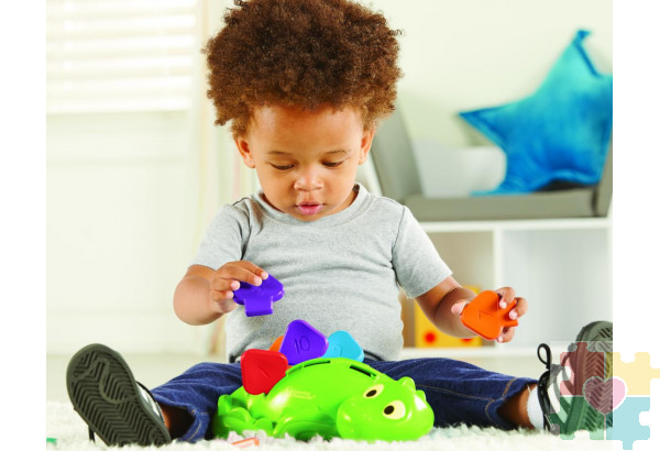 Развивающая игрушка "Стегозаврик" (11 элементов)