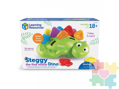Развивающая игрушка "Стегозаврик" (11 элементов)