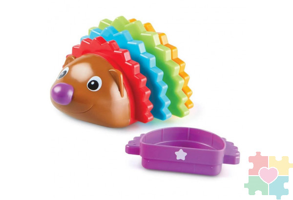 Развивающая игрушка "Собери Ёжика Спайка" (пирамидка, 6 элементов)