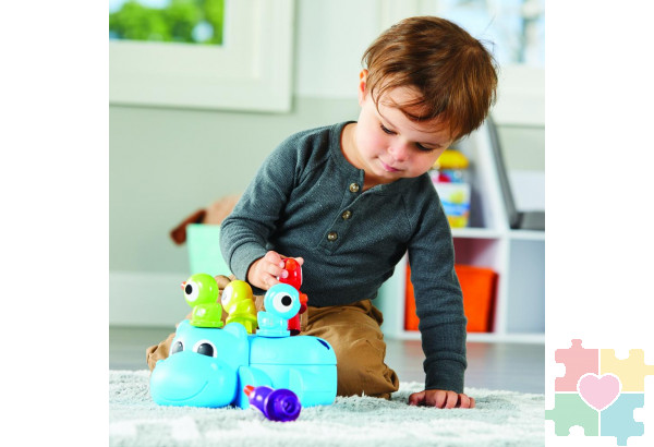 Развивающая игрушка "Бегемотик Генри" (7 элементов)