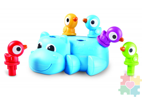 Развивающая игрушка "Бегемотик Генри" (7 элементов)