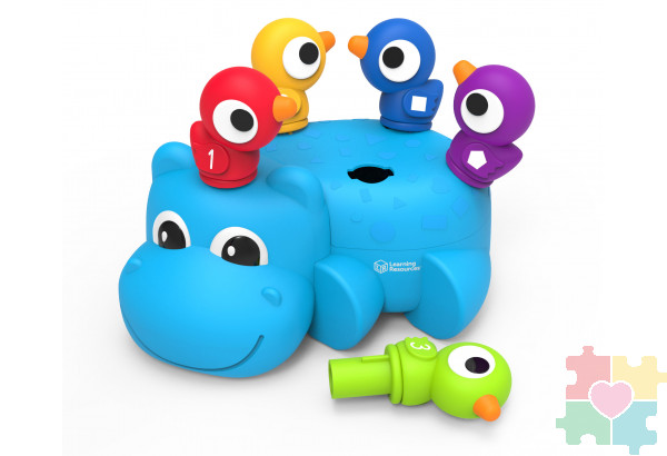 Развивающая игрушка "Бегемотик Генри" (7 элементов)