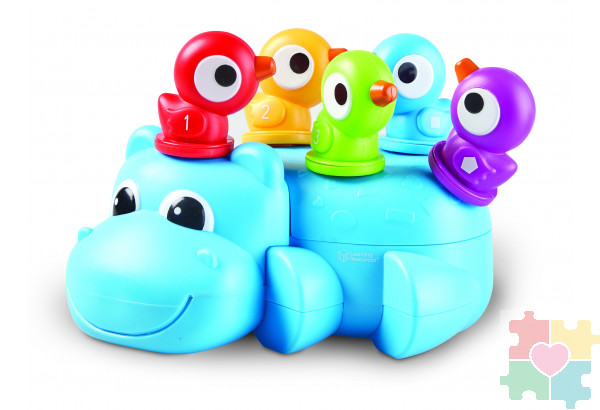 Развивающая игрушка "Бегемотик Генри" (7 элементов)