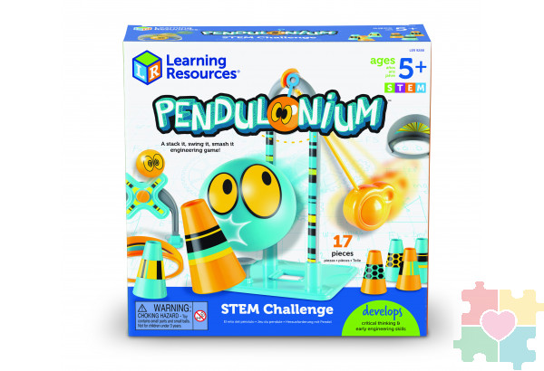 Развивающая игрушка "Попади в цель. Базовый" (серия Crashapult STEM, 13 элементов)