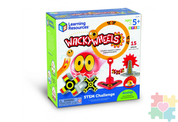 Развивающая игрушка "Попади в цель" (серия Crashapult STEM, 15 элементов)