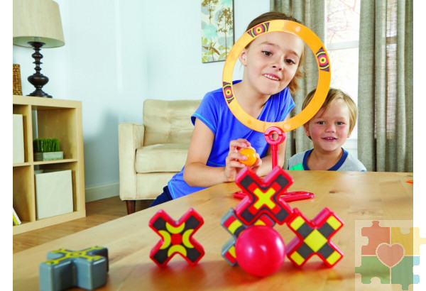 Развивающая игрушка "Попади в цель" (серия Crashapult STEM, 15 элементов) Развивающая игрушка "Попади в цель" (серия Crashapult STEM, 15 элементов)