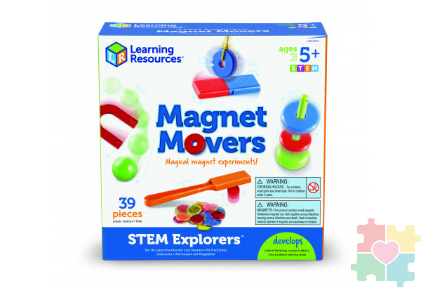 Волшебные магниты. STEM версия (39 элементов)