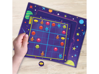 Развивающая игрушка "Космическое судоку" (магнитная, 72-в-1)