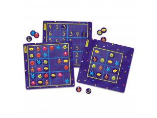 Развивающая игрушка "Космическое судоку" (магнитная, 72-в-1)