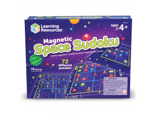 Развивающая игрушка "Космическое судоку" (магнитная, 72-в-1)