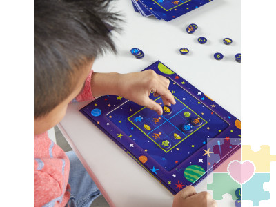 Развивающая игрушка "Космическое судоку" (магнитная, 72-в-1)