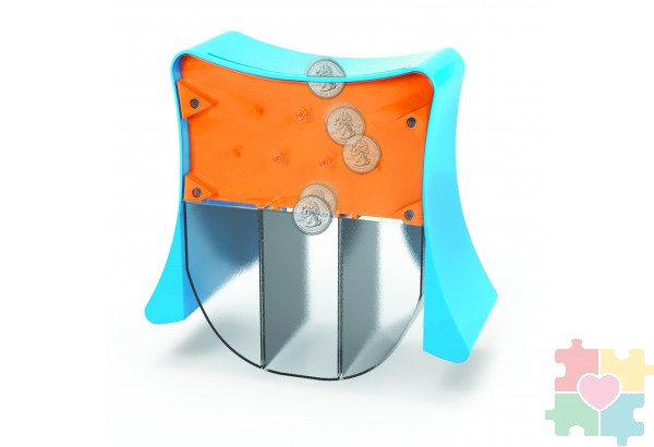 Развивающая игрушка "Мудрая Сова" (копилка с 3 секциями, 1 элемент)