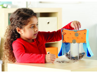 Развивающая игрушка "Мудрая Сова" (копилка с 3 секциями, 1 элемент)